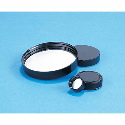 Cap 53 mm Dia Black PK144