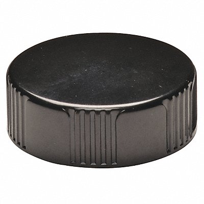 Cap 20 mm Dia Black PK144