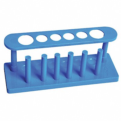 TEST TUBE RACK BLUE UNITED SCIENTIFIC