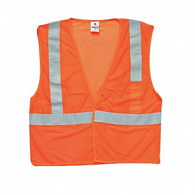 E6630 High Visibility Vest Class 2 2XL Orange