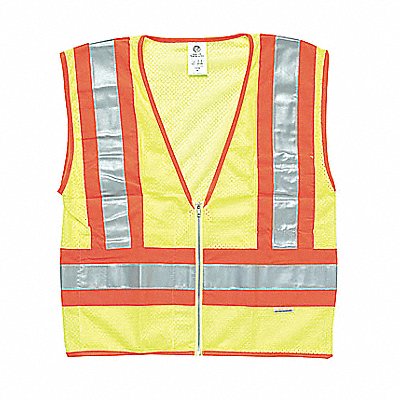 E6640 High Visibility Vest Class 2 4XL Lime