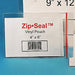 Zip Seal Vinyl Pouches 9x12IN PK25