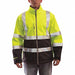 Breathable Rain Jacket Hi-Vis Ylw/Grn M