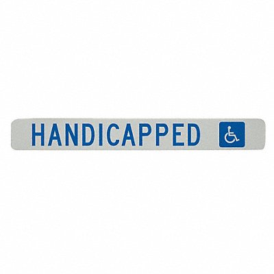 ADA Handicapped Parking Sign 2-1/2 x20 