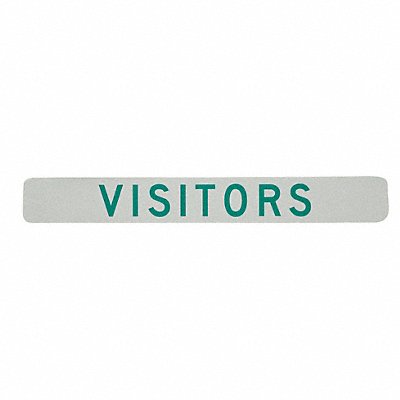 Visitor Parking Sign 2-1/2 x 20 