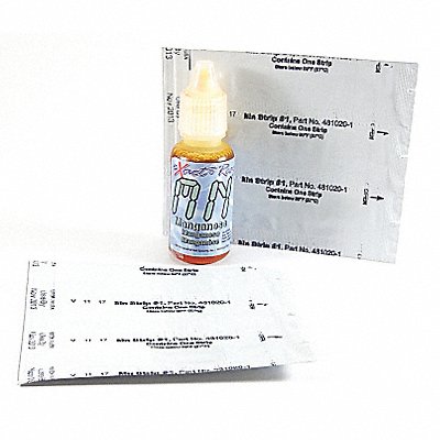 Test Strip Micro 7 W Manganese Reagent