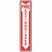 Fire Extinguisher Sign 18X4 R/WHT