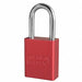 E7786 Lockout Padlock KA Red 1-7/8 H PK6