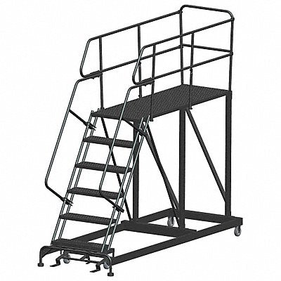 Roll Work Platform Steel Single 60 In.H