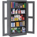 E4463 Storage Cabinet 72 x36 x24 MdGry 4Shlv