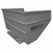 Self Dumping Hopper 6000 lb Gray
