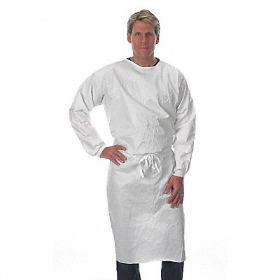 Disposable Sleeve Apron White M