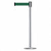 Barrier Post with Belt Polished Satin