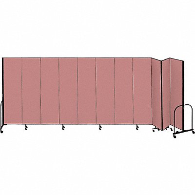 F1900 Partition 20 Ft 5 In W x 4 Ft H Rose