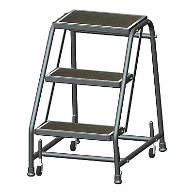 Rolling Ladder Steel 28-1/2 In.H