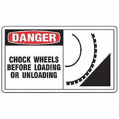 Safety Label 3 1/2 inx5 in Vinyl PK5