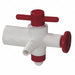 Stopper 102 mm Polypropylene Red/White