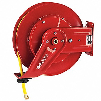 Spring Return Hose Reel Stel 50ft 300psi