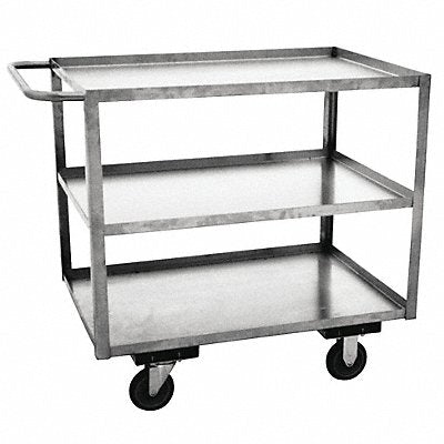 Metal Shelf Cart 1 200 lb SS