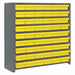 E7214 Enclosed Bin Shlvng 12x39x36in Yellow