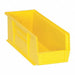 F0602 Hang and Stack Bin Yellow PP 5 in