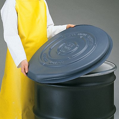 Drum Cover Gray LLDPE 30 gal