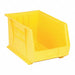 F0609 Hang and Stack Bin Yellow PP 10 in