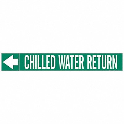 Pipe Mrkr Chilled Watr Return 2in H