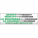 Safety Banner 28in x 96in Poly Sheeting