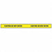 Barricade Tape Yellow/Black 180ft x 2 In