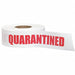 Barricade Tape Red/White 1000 ft x 3 In