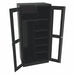 Storage Cabinet 78 x36 x24 Black 5Shlv