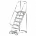 Lockstep Rolling Ladder Steel 70 in.H