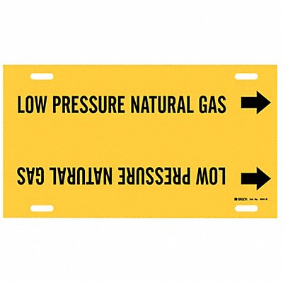 Pipe Mrkr Low Prssre Natural Gas 10in H