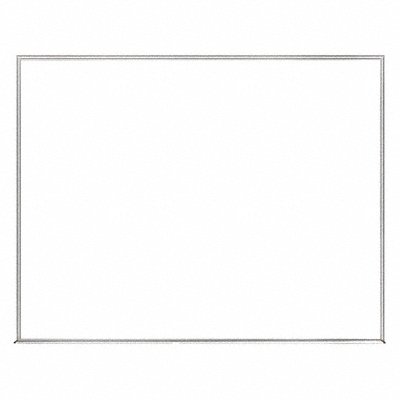 Dry Erase Brd Non-Mag. Melamine 46-1/2 W