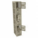 Box Lockr Ventilated 1 Wide 6 Tier Sand