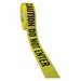 Barricade Tape w/Reel Yellow/Blk 1000 ft