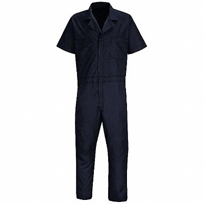 D2369 Short Sleeve Coverall 46 to 48In. Navy