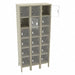 Box Locker Clearview 3 Wide 6 Tier Sand