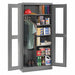 Storage Cabinet 78 x36 x24 MdGry 5Shlv