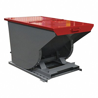 Hopper Lid Red Fits 1-1/2 cu yd.