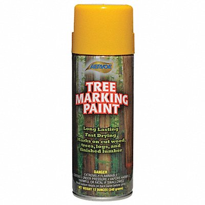 Tree Marking Paint 16 oz Yellow