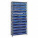 E1505 Bin Shlvng 12inx75inx36in Blue