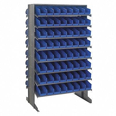 E1550 Pick Rack 24inx60inx36in Blue