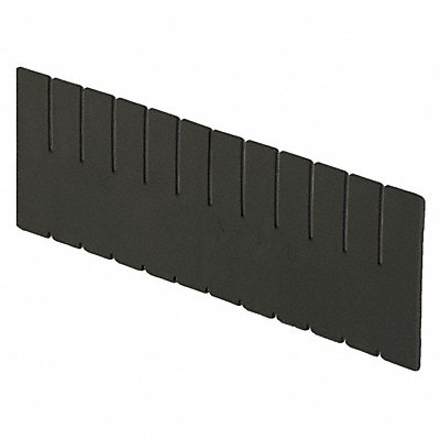 Divider Black Polyethylene 6 7/16 in