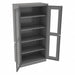 E4462 Storage Cabinet 72 x36 x18 MdGry 4Shlv