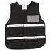 E4207 Safety Vest Black Legend Insert Univsl