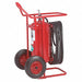 Wheeled Fire Extinguisher ABC Red