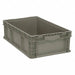 Straight Wall Ctr Gray Solid HDPP