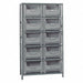 F1001 Bin Shlvng 18inx75inx42in Gray